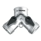 Conector 'Y' 3/4' metálico para manguera, TRUPER 1