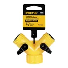Conector 'Y' 3/4' plástico para manguera, PRETUL 3