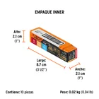 Broca HSS 3/32' Trugold para metal, TRUPER EXPERT 5