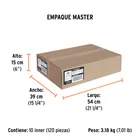 Conector 5/8'-3/4' macho de ABS para manguera, TRUPER 6