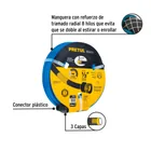 Manguera azul 1/2' 3 capas 10 m conexiones plásticas, PRETUL 4