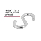 Gancho 'S' de 3/16' de acero para cable, FIERO 2
