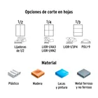 Lija de esmeril roja grano 80 de óxido de aluminio, TRUPER 3