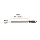 Lima escofina 10' con mango Comfort Grip, TRUPER 3