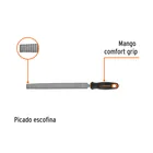 Lima escofina 8' con mango Comfort Grip, TRUPER 2