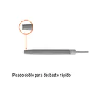 Lima media caña muzas 8', TRUPER 2