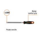 Lima triángulo pesado 8' 32 dpp, mango Comfort Grip, TRUPER 2