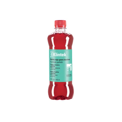 Aceite rojo para muebles, 480 ml, KLINTEK