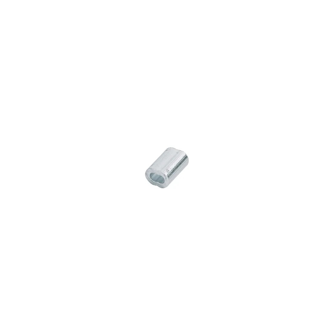 Bolsa con 50 casquillos dobles de aluminio, 1/16', FIERO