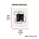 Bolsa con 5 guardacabos para cable de acero de 3/8', FIERO 6