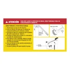 Inyectora de grasa 14 oz, 8000 PSI con grip antiderrapante 3