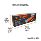 Inyectora de grasa 14 oz, 8000 PSI con grip antiderrapante 7