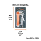 Mini inyector de grasa 3 oz, 3000 PSI, TRUPER 5