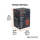 Bomba inyectora de grasa, 10 kg, TRUPER 6