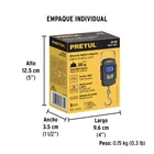 Báscula electrónica colgante, de pilas, 50 kg, PRETUL 5