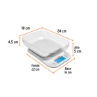 Báscula digital para cocina, con tazón, 5 kg, TRUPER 2