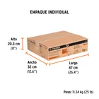 Báscula electrónica de plataforma, plegable, 100 kg, TRUPER 6