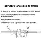 Calibrador vernier digital 6', acero inox, std y mm, TRUPER 3