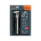 Calibrador vernier digital 6', acero inox, std y mm, TRUPER 4