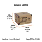 Calibrador vernier digital 6', acero inox, std y mm, TRUPER 9