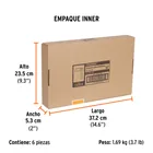 Escuadra 10' para carpintero con mango 100% de aluminio 6