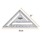 Escuadra 12' de aluminio para muros de yeso, TRUPER 3