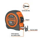 Flexómetro compacto contra impactos 3 m cinta 16 mm, TRUPER 2