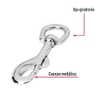 Bandola de zinc de 1' giratoria, FIERO 2