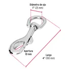 Bandola de zinc de 1' giratoria, FIERO 3