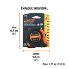Flexómetro Gripper contra impactos 5 m cinta 19 mm, TRUPER 6