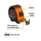 Flexómetro Gripper contra impactos 8 m cinta 25 mm, TRUPER 4