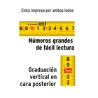 Flexómetro contra impactos 5 m cinta 19 mm grad. métrica 4
