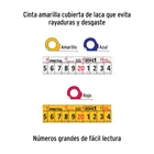 Flexómetro 5 m cinta 19 mm, en display box, PRETUL 2
