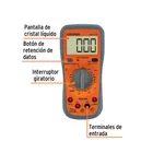 Multímetro digital profesional con RMS verdadero, TRUPER 2