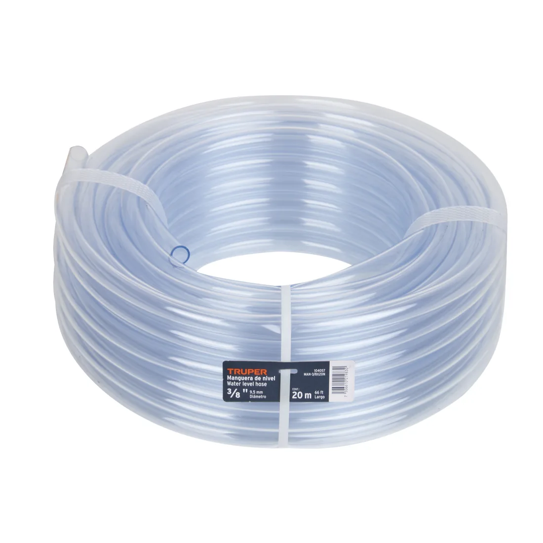 Manguera de Nivel, 3/8', rollo de 20m, TRUPER