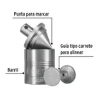 Plomada metálica de 200 g con centro, PRETUL 2