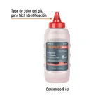 Gis rojo para tiralíneas, alta visibilidad, 8 oz, TRUPER 2