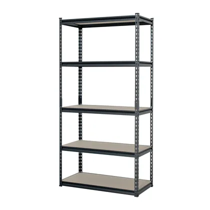 Estante metálico 5 repisas capacidad 60kg, 90x45x180, PRETUL