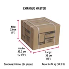 Ménsula plegable de acero negra 6' x 12', FIERO 6