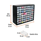 Organizador con 64 gavetas, TRUPER 3