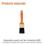 Brocha profesional de 1-1/2' con mango de plástico, TRUPER 1