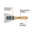 Espátula rígida 3' con mango de madera, TRUPER 2