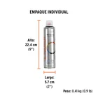 Pintura en aerosol, negro metálico, bote esbelto, 400 ml 4