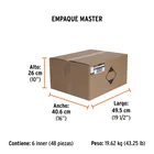 Pintura aerosol naranja, bote esbelto 400 ml, TRUPER 6