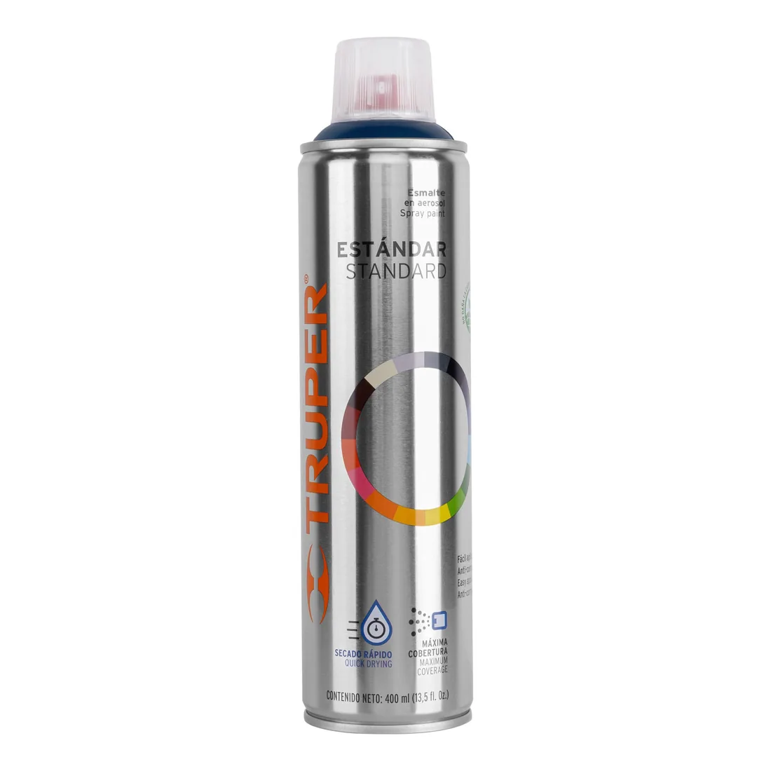 Pintura aerosol azul ultramar, bote esbelto 400 ml, TRUPER
