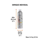 Pintura aerosol gris oscuro, bote esbelto 400 ml, TRUPER 4