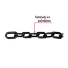 Metro de cadena de 5 mm de plástico negra, carrete de 25 m 2