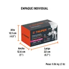 Pistola para pintar LVLP vaso plástico, 1.4 mm, TRUPER 5