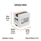 Pistola para retoque LVMP vaso aluminio, 0.5 mm, TRUPER 8