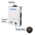 Calentador instantáneo, 6L, 1 servicio, gas LP, FOSET 4